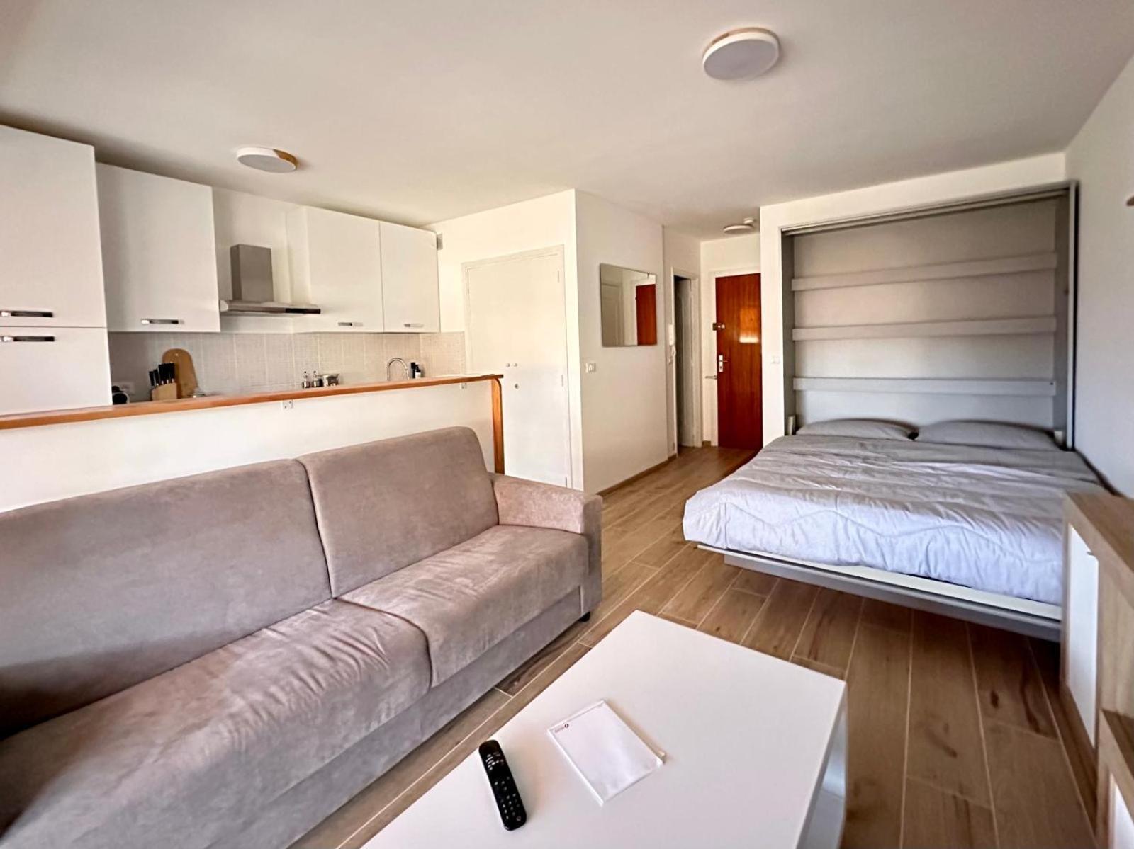 Studio Kialeo Pres De La Plage Avec Parking Roquebrune-Cap-Martin Exterior foto