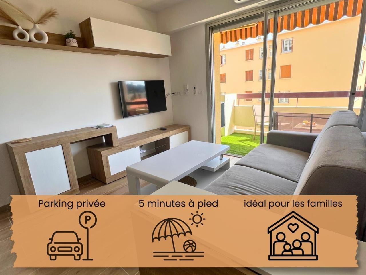 Studio Kialeo Pres De La Plage Avec Parking Roquebrune-Cap-Martin Exterior foto